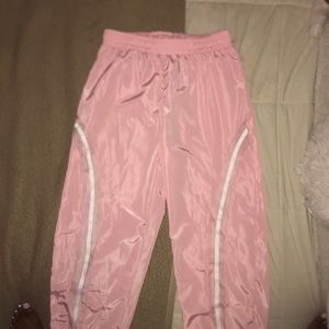Light Pink puffer sweatpants